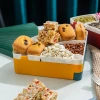 Rotating fruit plate, home living room coffee table, nut box, snack box, wedding New Year dried fruit plate, Douyin live streaming, cross-border 0750 Specification image